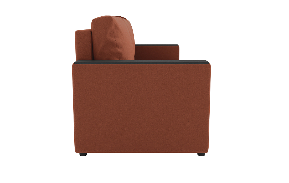 Гермес / Диван - кровать 3-х мест велюр велутто кирпичный